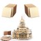 50 Pieces Unfinished Wood Pieces 4x4 Inch Square Blank Wooden,Wooden Cutouts for Crafts,Squares Cutout Tiles Unfinished Wood Cup Coasters Natural Slices Wooden Square Cutouts for Ornaments HomeDecoration